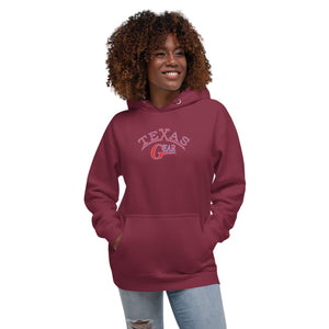 Out Of Texas Hoodie Maroon / S Unisex Hoodie Out_Of_Texas