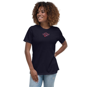 Out Of Texas Navy / S Women's Relaxed T-Shirt Out_Of_Texas