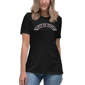Out Of Texas Out Of Texas Ladies Tees Black / S Women's Relaxed T-Shirt Out_Of_Texas