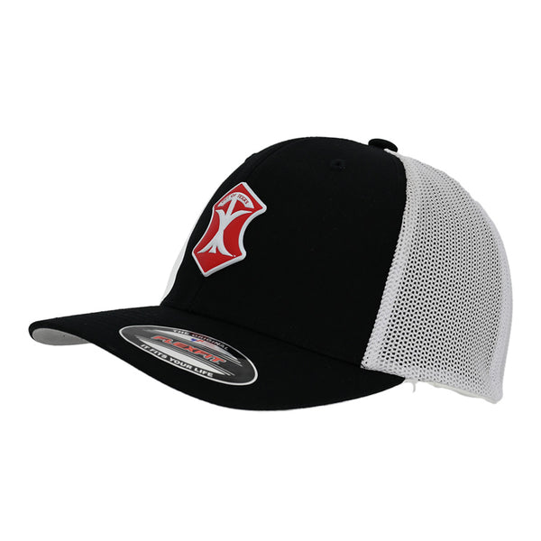 Trucker Two Tone Cap Fitted Style With OutOf Texas 3D Embossed Emblem