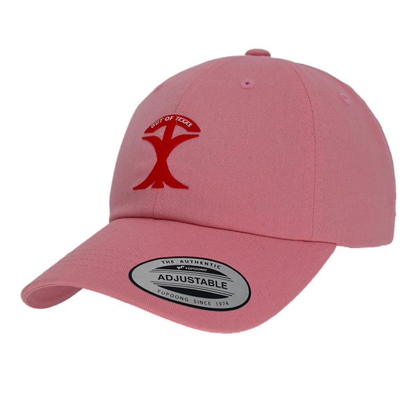 Dad's Hat. Out Of Texas TX 3D Emblem