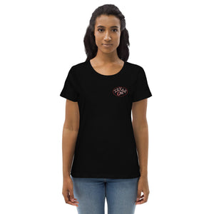 Texas Gear Ladies Tees Black / S Texas Gear Women's Fitted Eco T-Shirt Out_Of_Texas