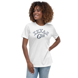Texas Gear Texas Gear Ladies Tees White / S Women's Relaxed T-Shirt Out_Of_Texas